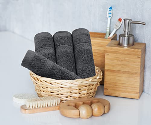 8-Piece Premium Cotton Towel Set for Bathroom and Spa