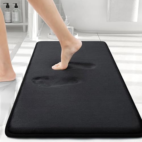Soft Memory Foam Bath Mat, Absorbent Non-slip Rug