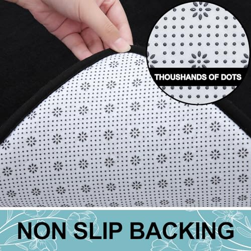 Soft Memory Foam Bath Mat, Absorbent Non-slip Rug