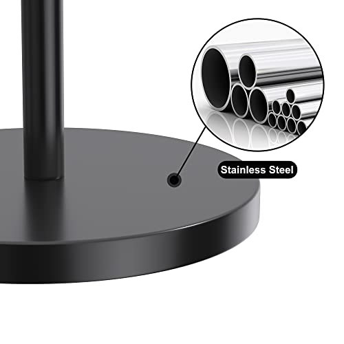 Stainless Steel Toilet Paper Holder Stand with Reserve