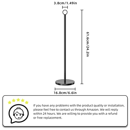 Stainless Steel Toilet Paper Holder Stand with Reserve