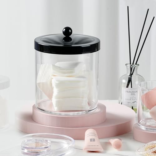 Set of 2 Large Apothecary Jars with Lids