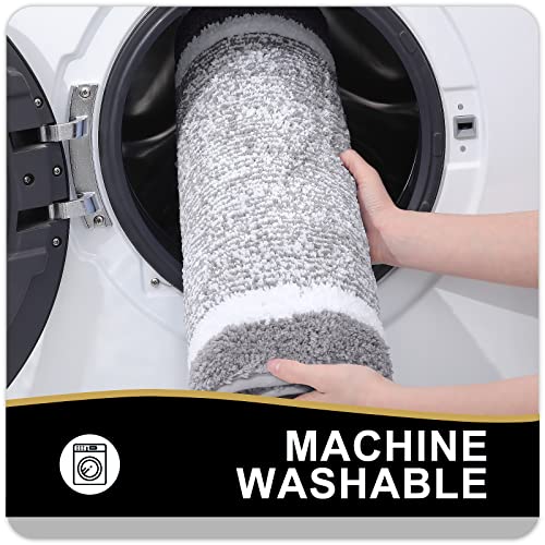 Soft Absorbent Microfiber Bath Mat for Bathroom Floor