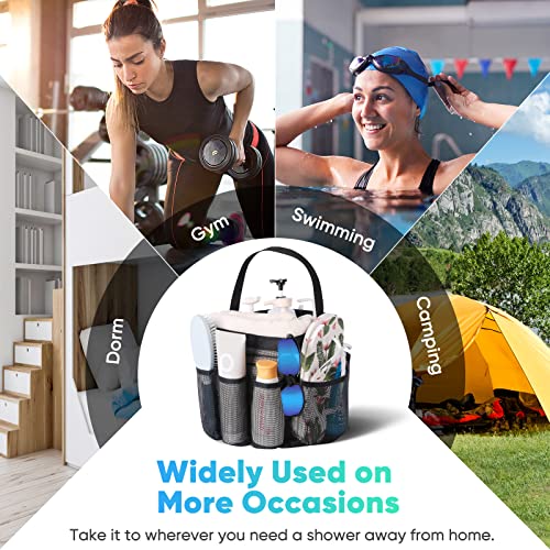 EUDELE Mesh Shower Caddy for Dorm Room Essentials