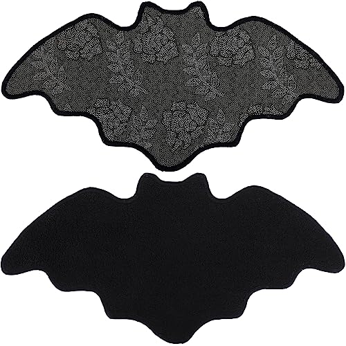Spooky Bat Bathroom Rug Set for Kitchen & Bedroom