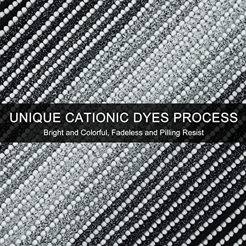 Soft Chenille Bathroom Mats Set, Non-Slip, Machine Washable