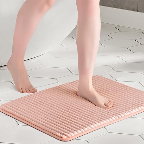 Ultra Soft Charcoal Infused Memory Foam Bath Mat