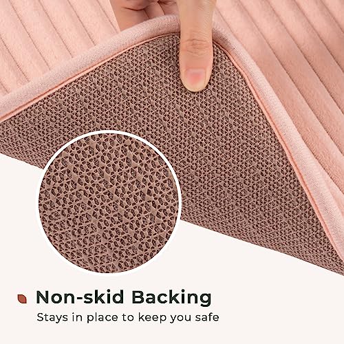 Ultra Soft Charcoal Infused Memory Foam Bath Mat