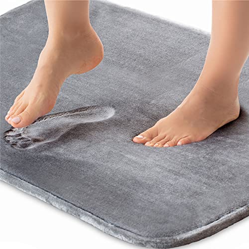 Soft Memory Foam Bath Rug Set for Bathroom Decor