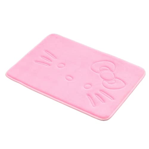 Youthful Cartoon Pink Area Rugs - Soft Memory Foam