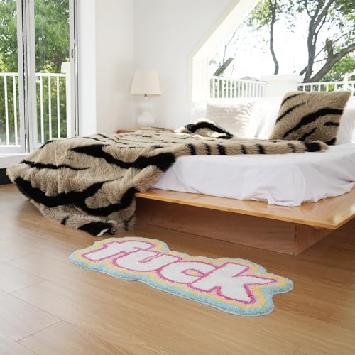 Pink Fluffy Rug 2X3’ for Living Room Décor