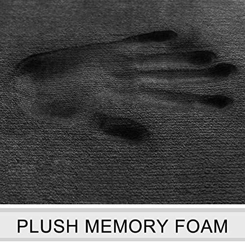 Memory Foam Bath Mat Set, Non-Slip Bathroom Rugs