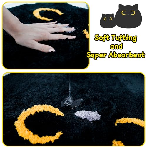 Cat Bath Mat - Non-Slip Soft Indoor/Outdoor Rug