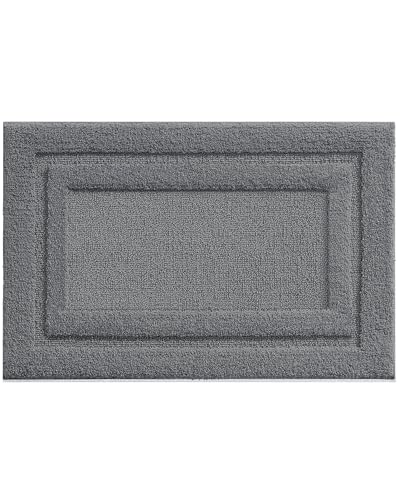 Soft Absorbent Bathroom Rug Set, Non-Slip Washable Mats