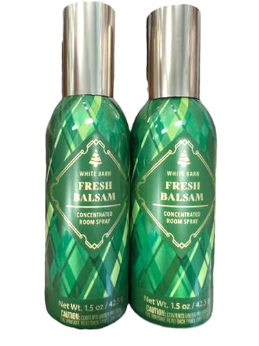 Fresh Balsam Room Freshener Spray - 2 pack Bundle