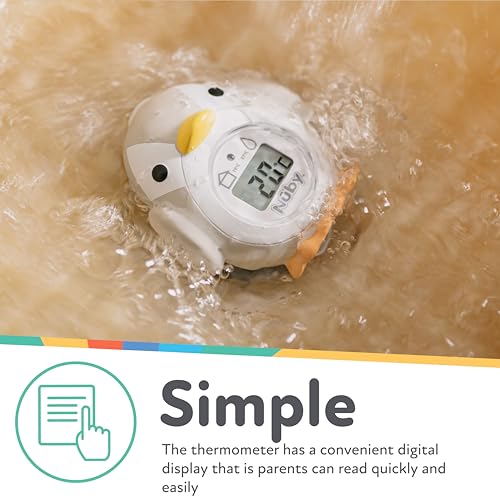 Nuby Digital Thermometer - Safe and Cozy Temperature Reader