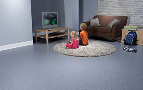 Rust-Oleum Gray Epoxy Floor Coating - 120oz