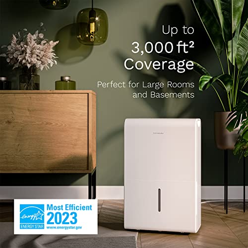 hOmeLabs Energy Star Dehumidifier - Ideal for Medium-Large Spaces