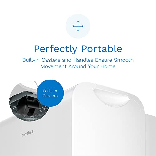 hOmeLabs Energy Star Dehumidifier - Ideal for Medium-Large Spaces