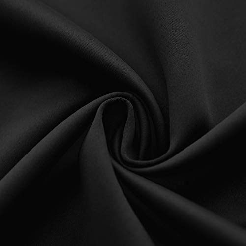 Mrs.Naturall Small Blackout Curtains for Small Windows, 24