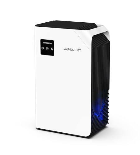 Portable Dehumidifier with LED Lights, Auto Shut Off