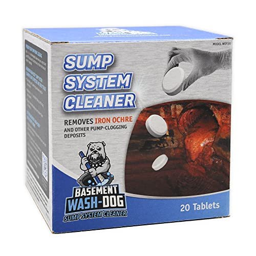 Basement Wash-Dog Sump System Cleaner for Indoor & Outdoor Decor