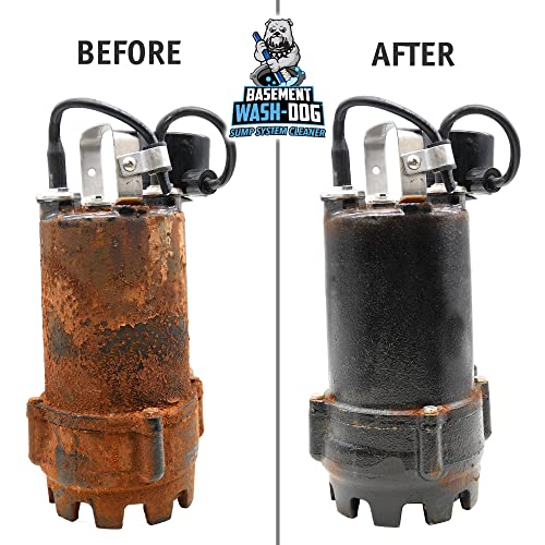 Basement Wash-Dog Sump System Cleaner for Indoor & Outdoor Decor