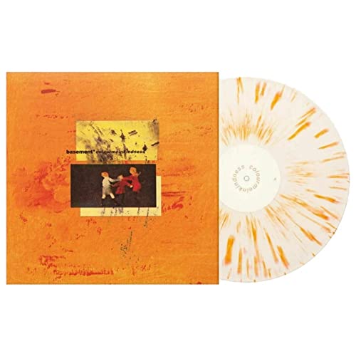 Exclusive Bone With Orange Splatter LP Record for Basement