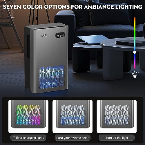 ToLife Dehumidifier for Bedroom, 95 OZ Water Tank