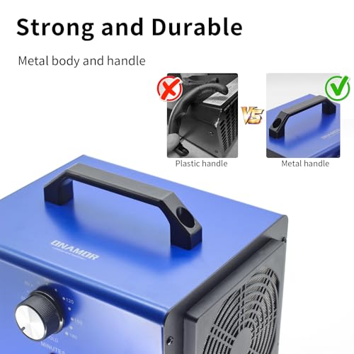 ONAMOR 36000 mg/h Ozone Generator for Indoor/Outdoor Beauty