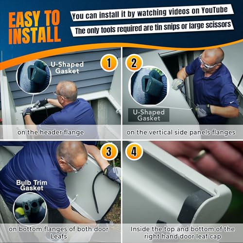 Replacement Bilco Basement Door Weatherstrip Kit with Warranty