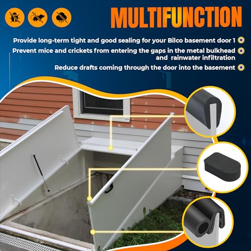 Replacement Bilco Basement Door Weatherstrip Kit with Warranty