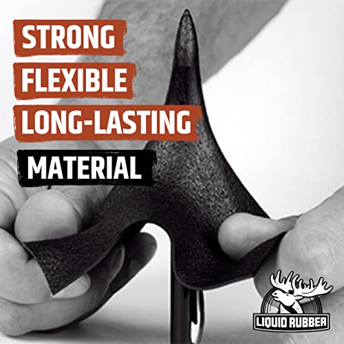 Black Liquid Rubber Sealant - Waterproof Basement Coating, 1 Gallon