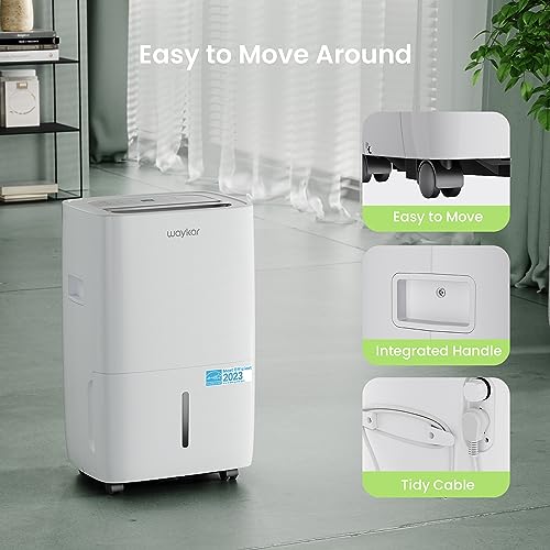 Energy Star Dehumidifier for 5,000 Sq. Ft Spaces
