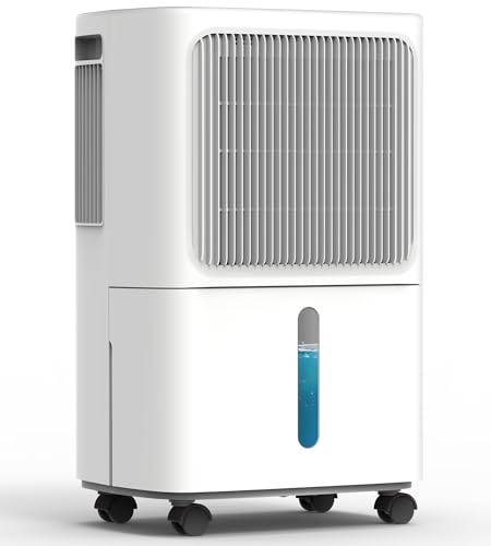 VEAGASO 2500 Sq. Ft Basement Dehumidifier, 34 Pint