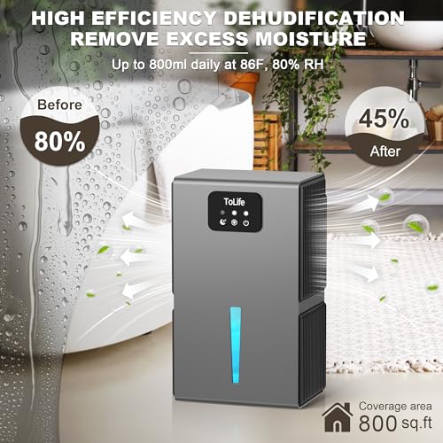 95 OZ Room Dehumidifier with Auto Shut Off