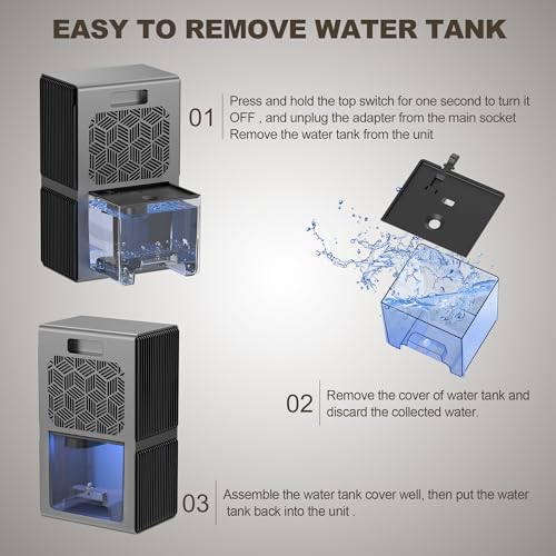 95 OZ Room Dehumidifier with Auto Shut Off