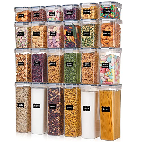 Vtopmart 24-piece Airtight Food Storage Containers with Labels