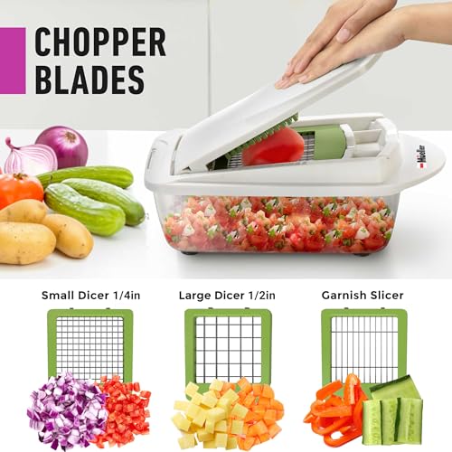 Mueller Pro-Series 10-in-1 Vegetable Chopper & Slicer