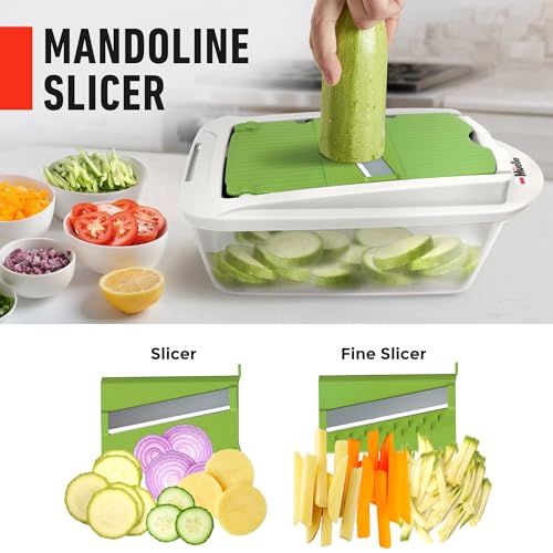 Mueller Pro-Series 10-in-1 Vegetable Chopper & Slicer
