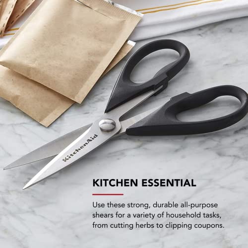 KitchenAid Multipurpose Kitchen Shears with Protective Sheath, Stainless Steel