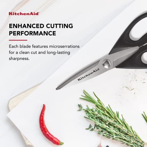 KitchenAid Multipurpose Kitchen Shears with Protective Sheath, Stainless Steel