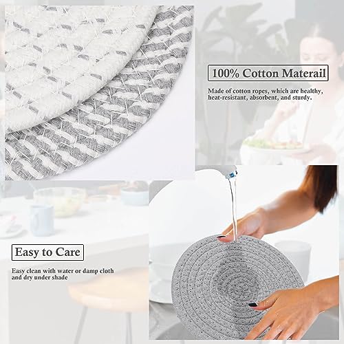 7" Heat Resistant Trivets for Kitchen and Home