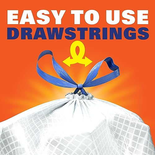 80 Count Hefty 13 Gallon Kitchen Trash Bags