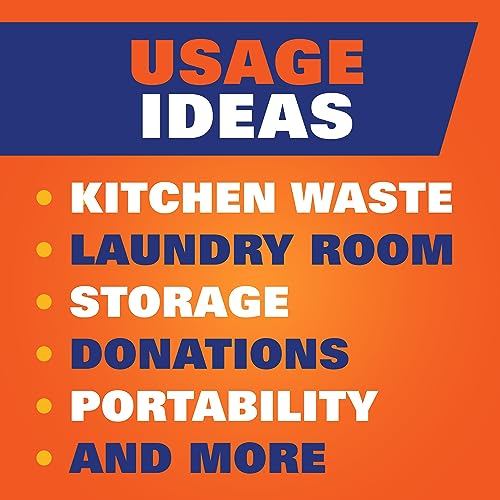 80 Count Hefty 13 Gallon Kitchen Trash Bags