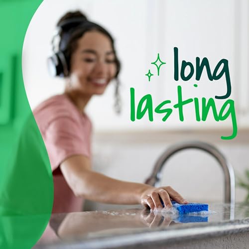 Scotch-Brite Zero Scratch Kitchen Scrub Sponges, Set of 6