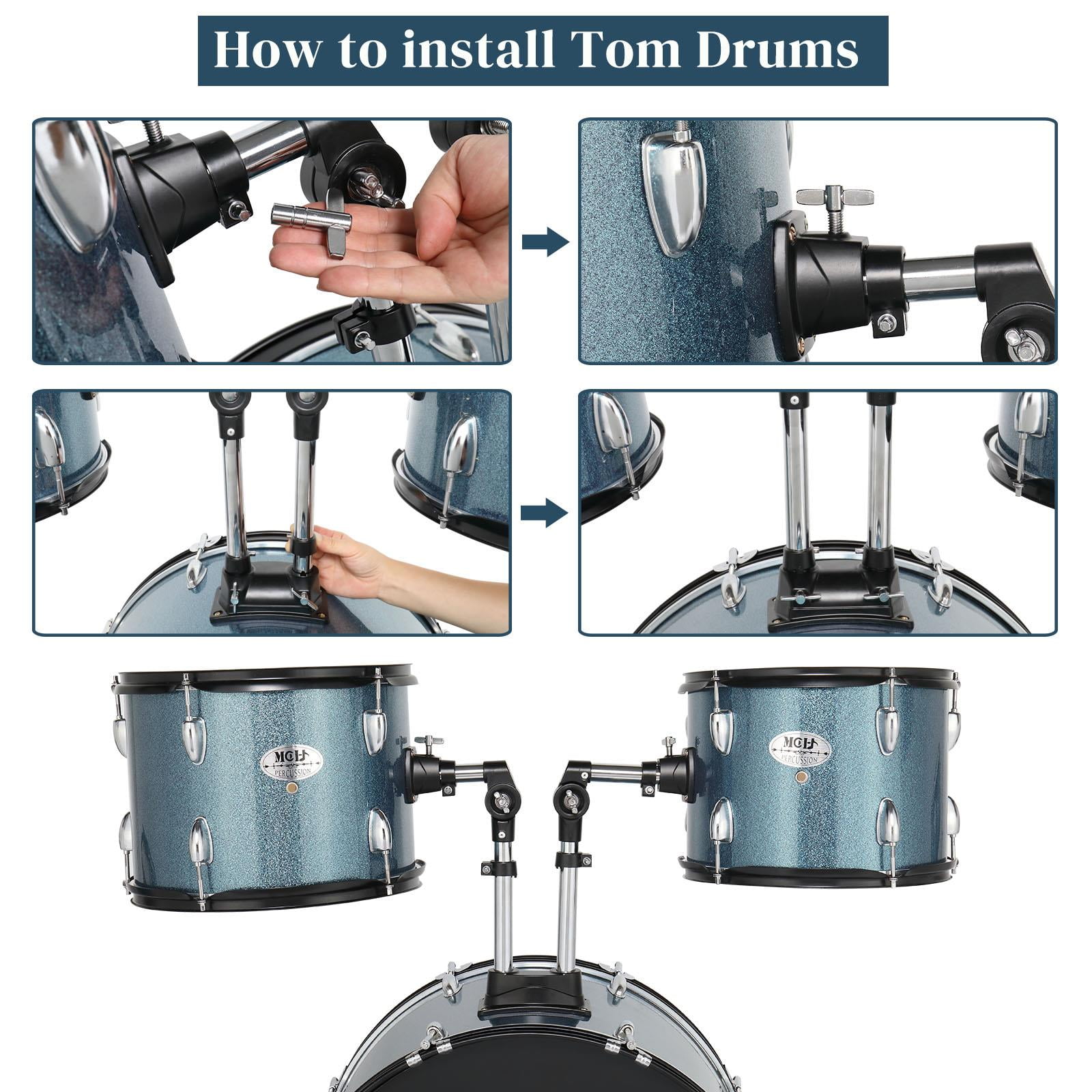 MCH 22" 5-Piece Drum Set - Beginner's Choice