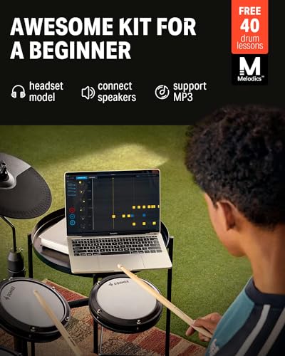 Donner DED-80 Electronic Drum Kit + Extras