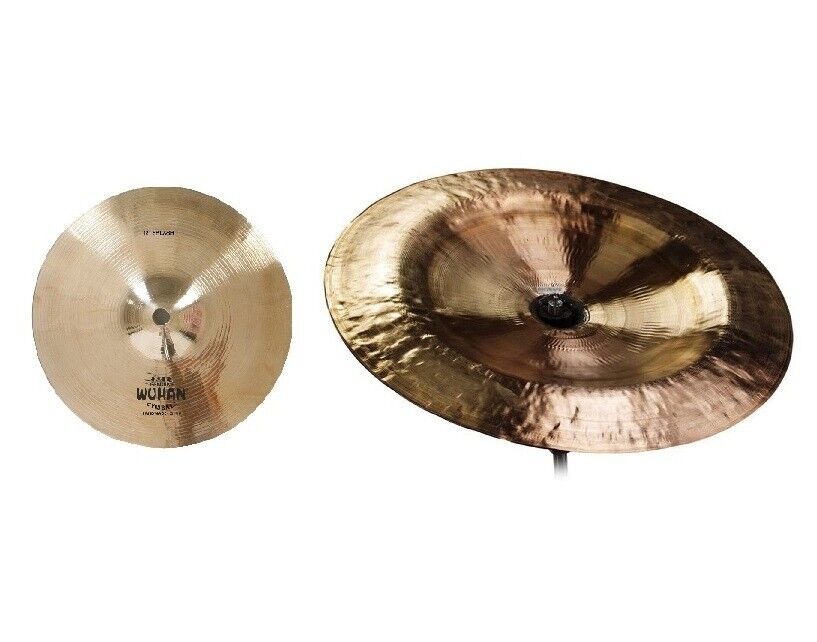 Wuhan 12" & 11" Drum Set Cymbals