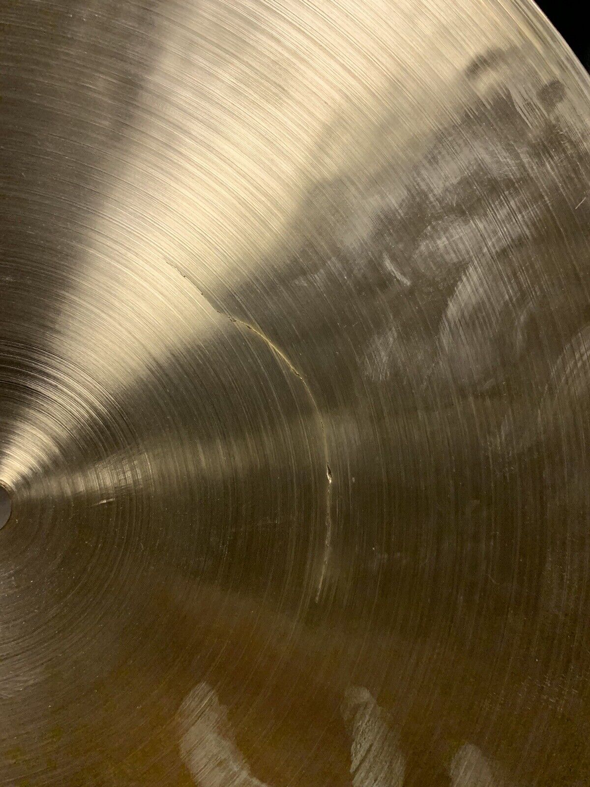 Meinl Byzance 14" Medium Hi Hat Cymbals (Cracked Top)